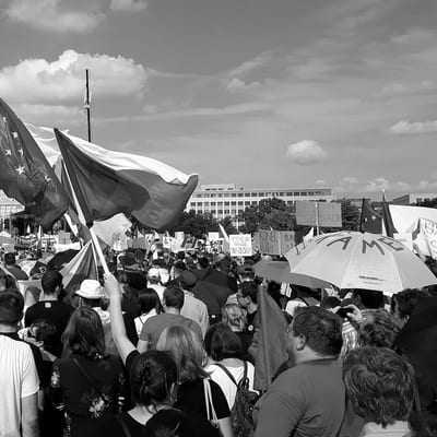 Demonstrace Milionu chvilek pro demokracii na Letné v červnu 2019
