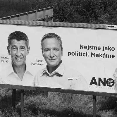 Billboard hnutí ANO